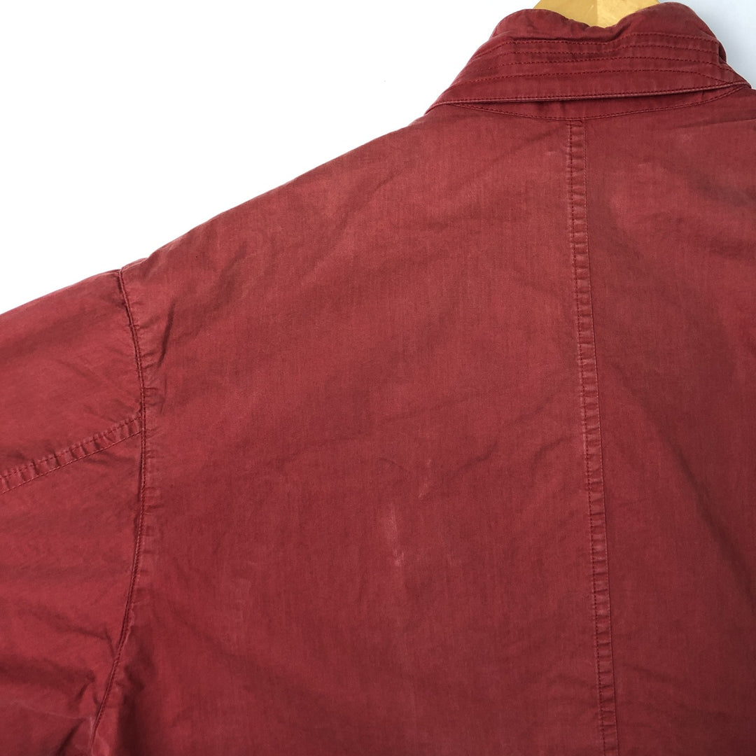 Burberry's BURBERRY LONDON cotton jacket, men's size XL. cotton red type Vintage Second Hand