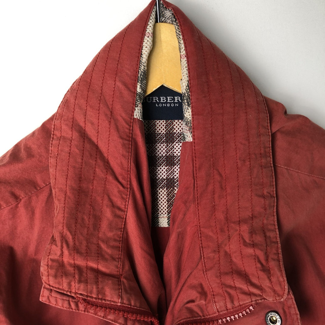 Burberry's BURBERRY LONDON cotton jacket, men's size XL. cotton red type Vintage Second Hand