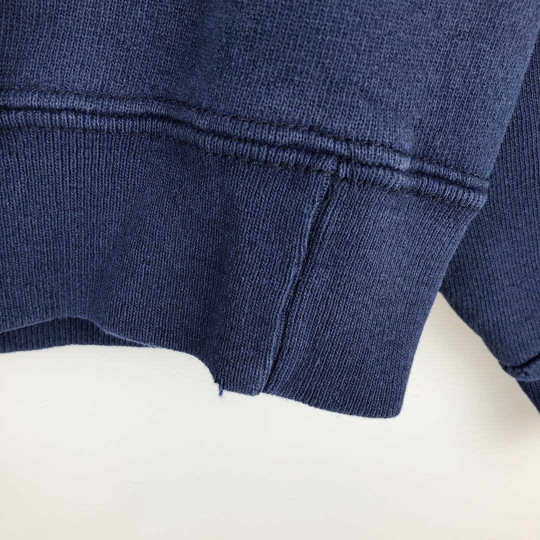 90'S All Star Cafe Advertising Sweatshirt, Made in USA, Men's Size L (approx.), Vintage cotton navy blue type Vintage Second Hand