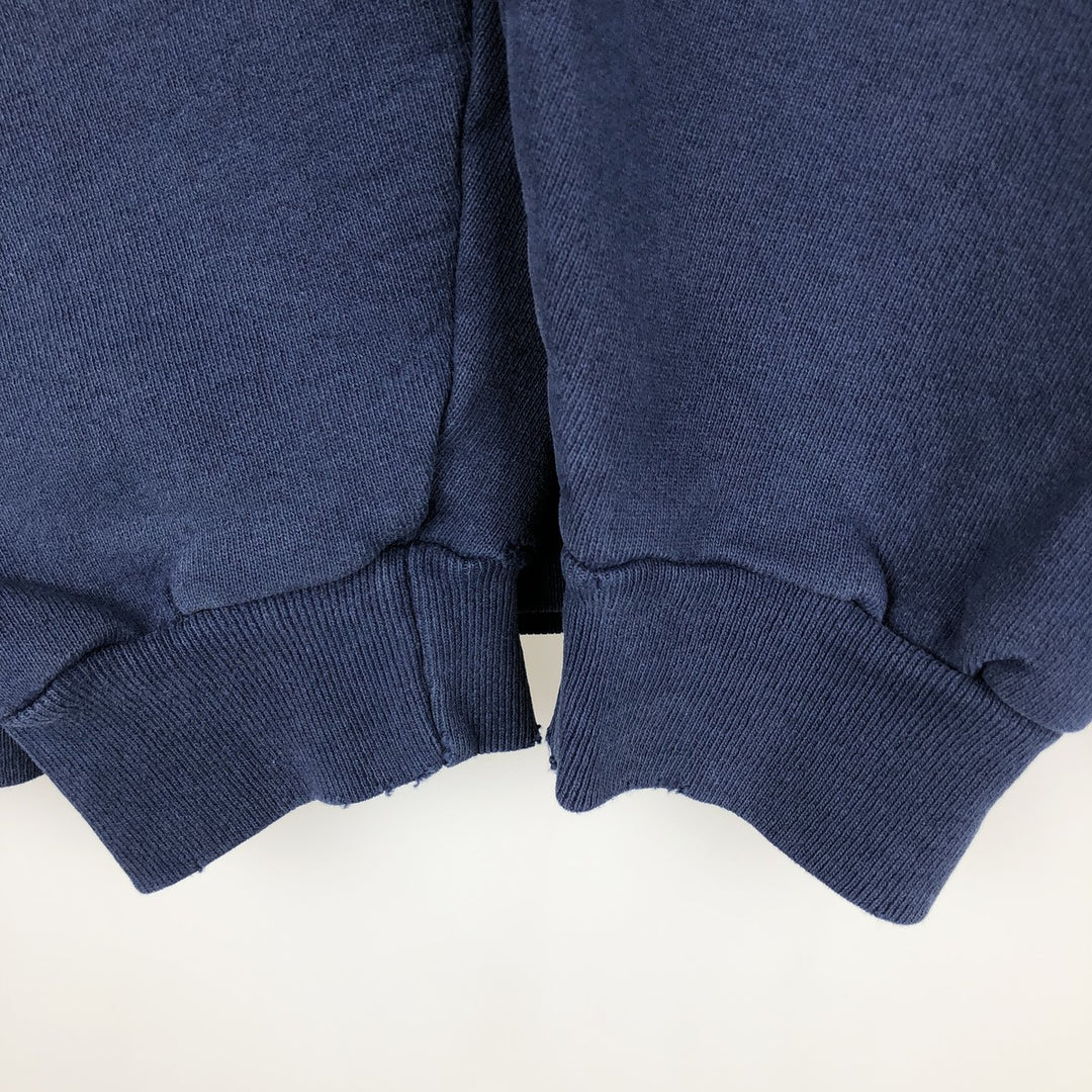90'S All Star Cafe Advertising Sweatshirt, Made in USA, Men's Size L (approx.), Vintage cotton navy blue type Vintage Second Hand