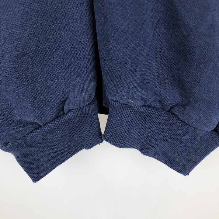 90'S All Star Cafe Advertising Sweatshirt, Made in USA, Men's Size L (approx.), Vintage cotton navy blue type Vintage Second Hand