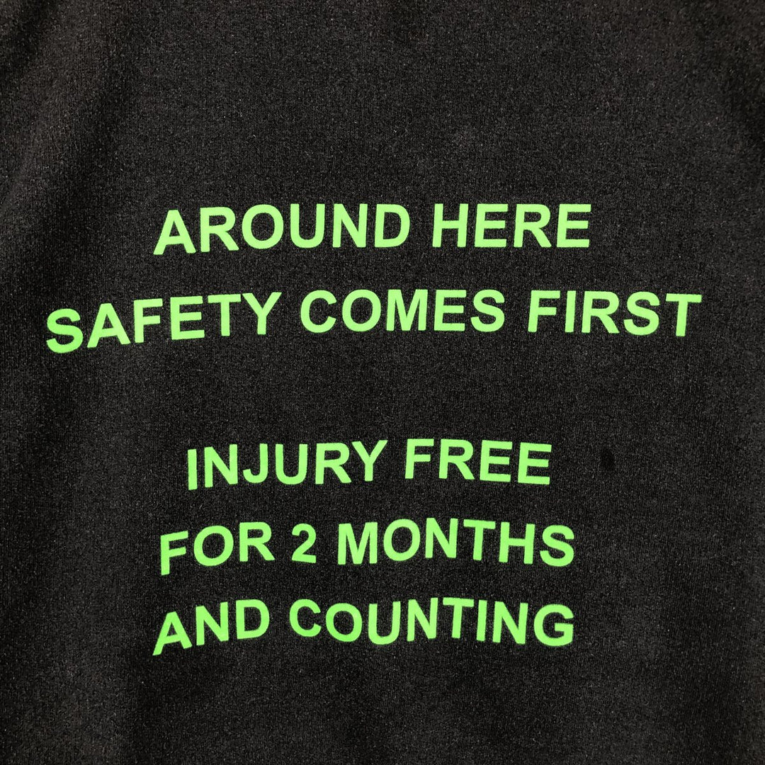 90s-00'S Hanes Advertising Sweatshirt, Men's Size XL (approx.) cotton black type Vintage Second Hand