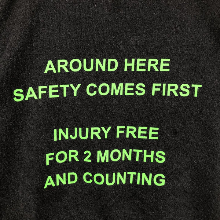 90s-00'S Hanes Advertising Sweatshirt, Men's Size XL (approx.) cotton black type Vintage Second Hand