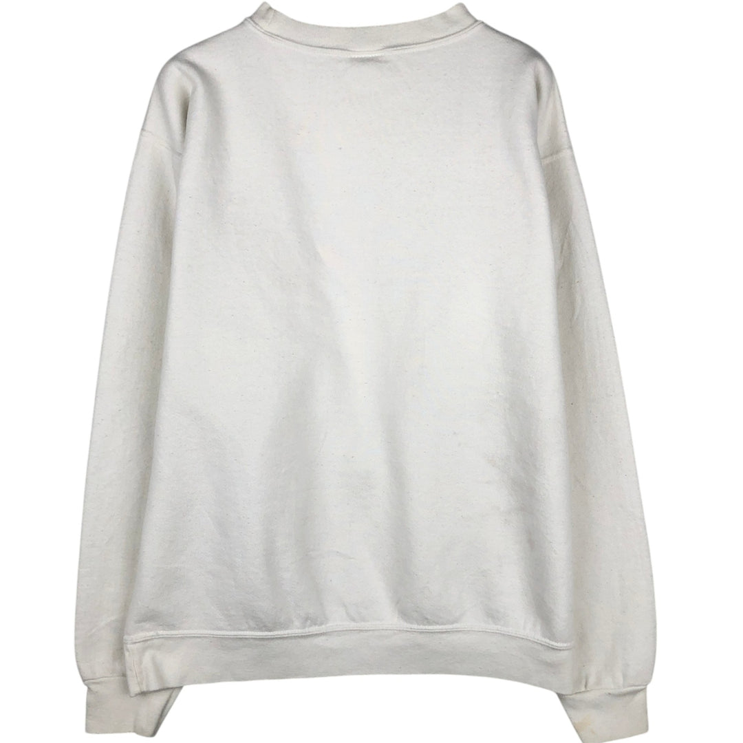 90'S Planet Hollywood Advertising Sweatshirt, Made in USA, Men's L, Vintage unclear white type Vintage Second Hand