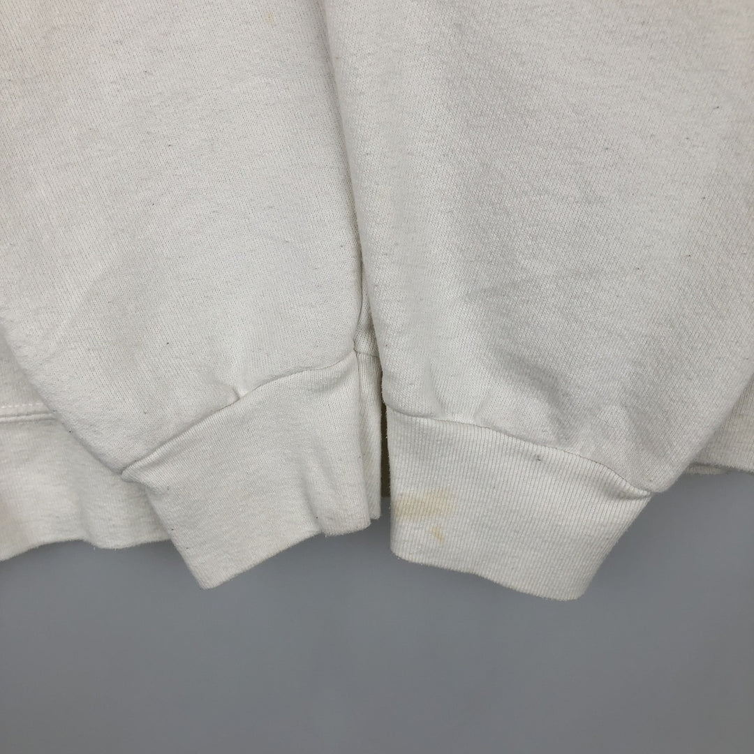 90'S Planet Hollywood Advertising Sweatshirt, Made in USA, Men's L, Vintage unclear white type Vintage Second Hand