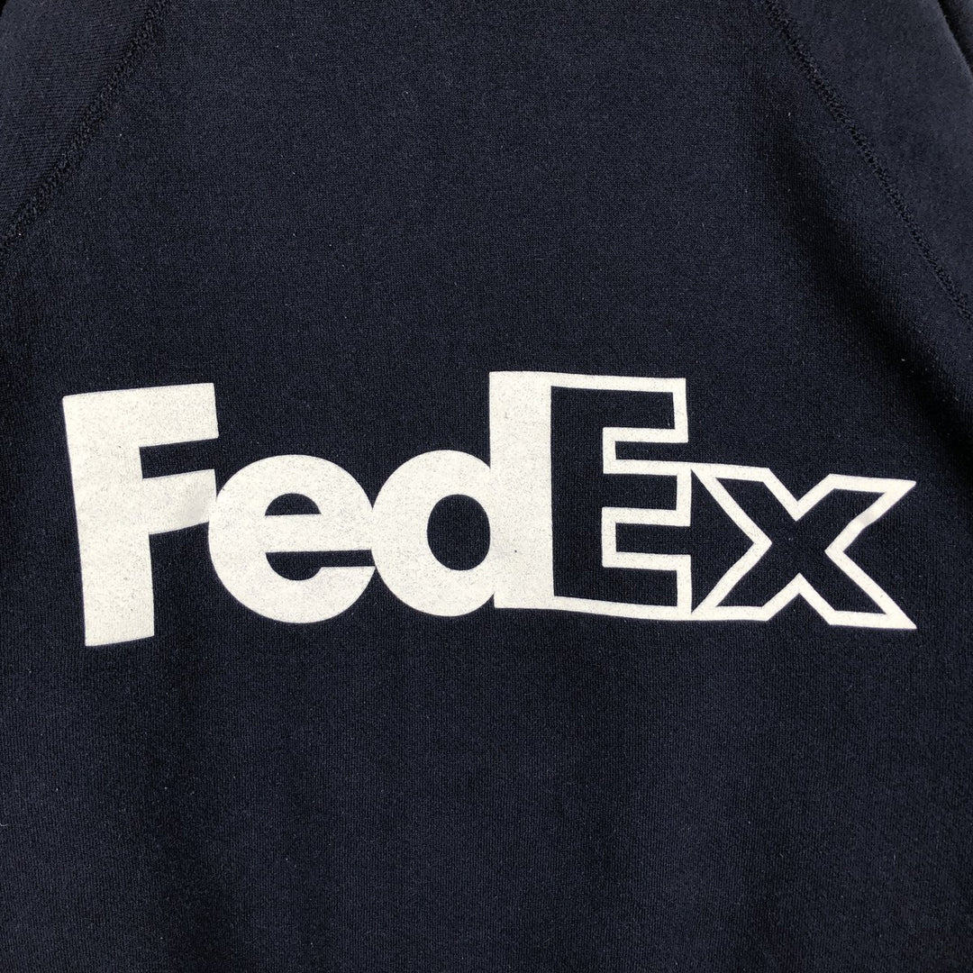 80s-90'S Discus Athletic Advertising Sweatshirt, Made in USA, Men's XXL equivalent, Vintage cotton navy blue type Vintage Second Hand