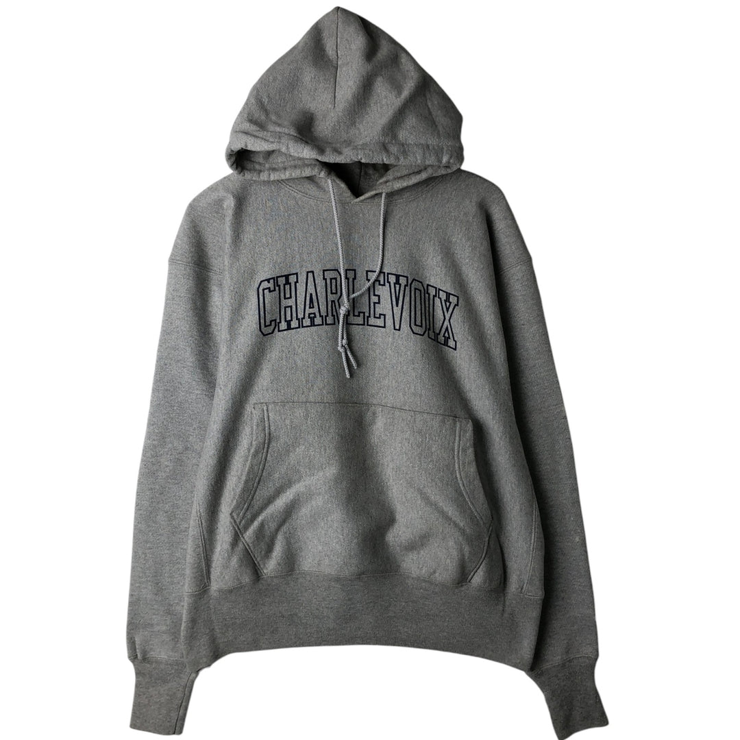00'S Champion REVERSE WEAVE Reverse Weave Sweat Pullover Hoodie Men's L size cotton gray type Vintage Second Hand