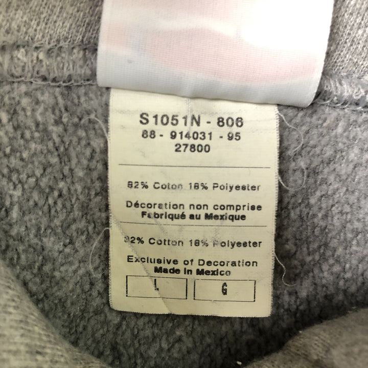 00'S Champion REVERSE WEAVE Reverse Weave Sweat Pullover Hoodie Men's L size cotton gray type Vintage Second Hand