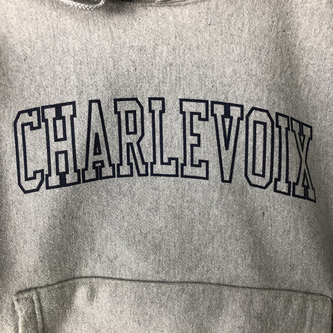 00'S Champion REVERSE WEAVE Reverse Weave Sweat Pullover Hoodie Men's L size cotton gray type Vintage Second Hand