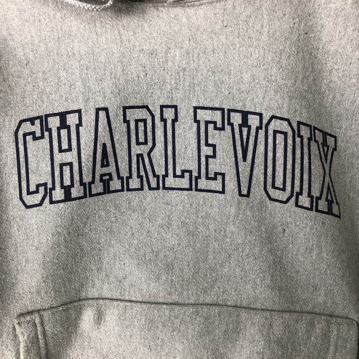 00'S Champion REVERSE WEAVE Reverse Weave Sweat Pullover Hoodie Men's L size cotton gray type Vintage Second Hand