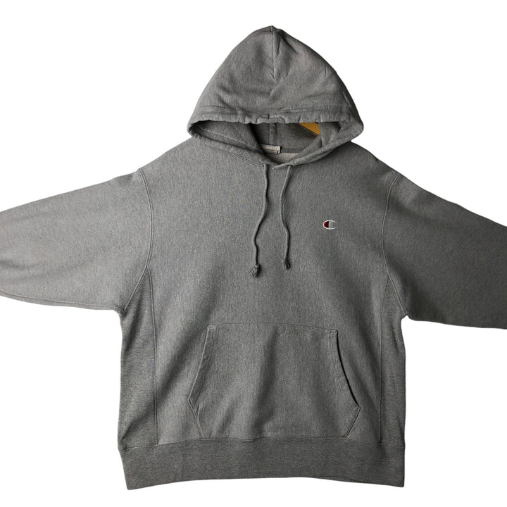 Champion REVERSE WEAVE Reverse Weave Sweat Pullover Hoodie Men's L size cotton gray type Vintage Second Hand