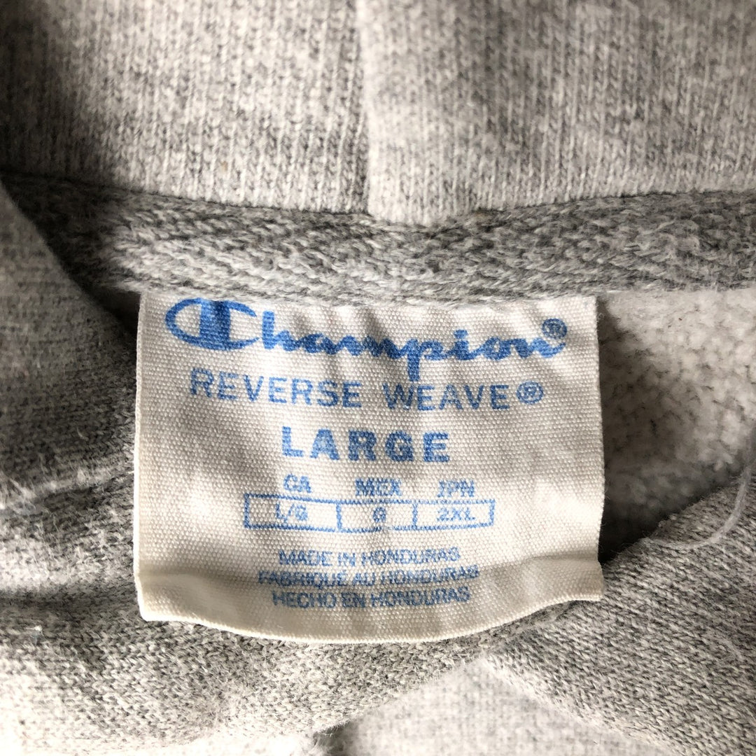 Champion REVERSE WEAVE Reverse Weave Sweat Pullover Hoodie Men's L size cotton gray type Vintage Second Hand