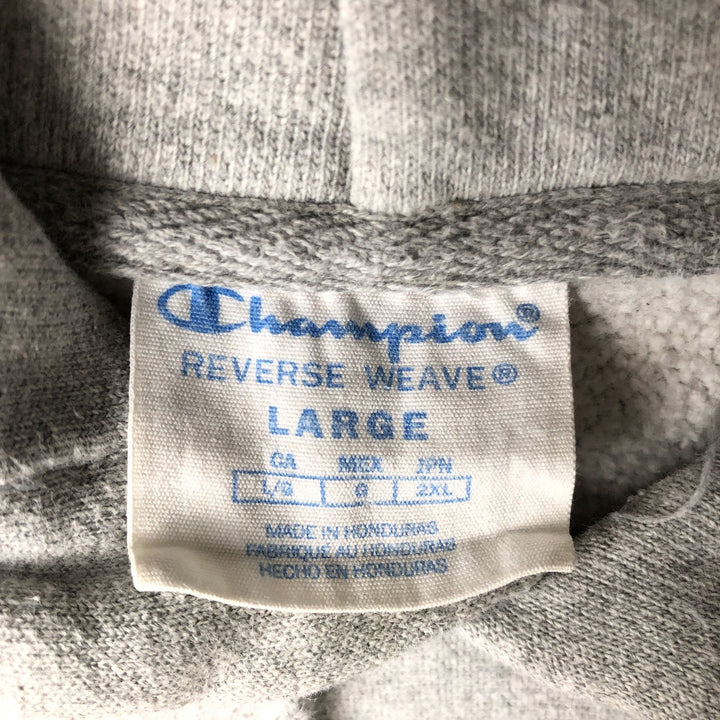 Champion REVERSE WEAVE Reverse Weave Sweat Pullover Hoodie Men's L size cotton gray type Vintage Second Hand