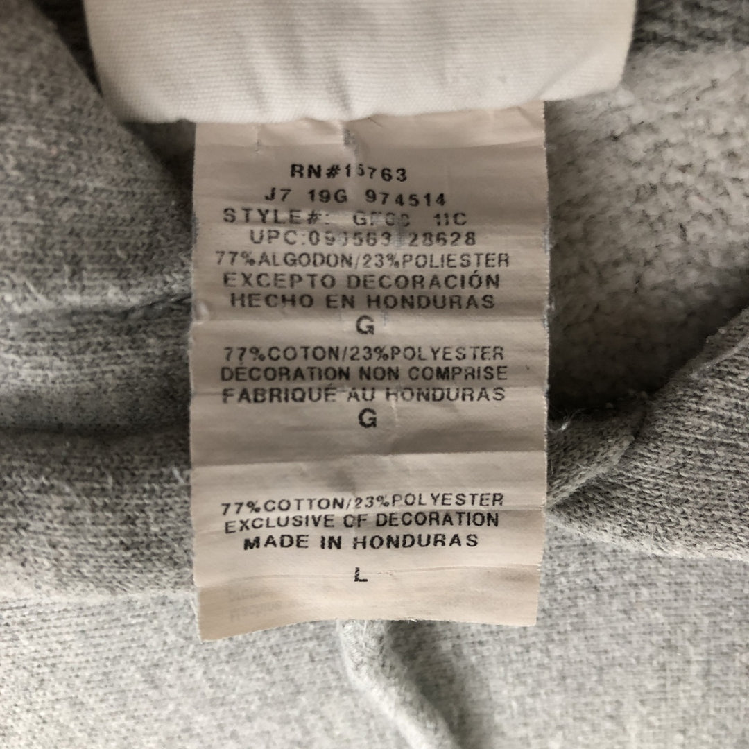 Champion REVERSE WEAVE Reverse Weave Sweat Pullover Hoodie Men's L size cotton gray type Vintage Second Hand