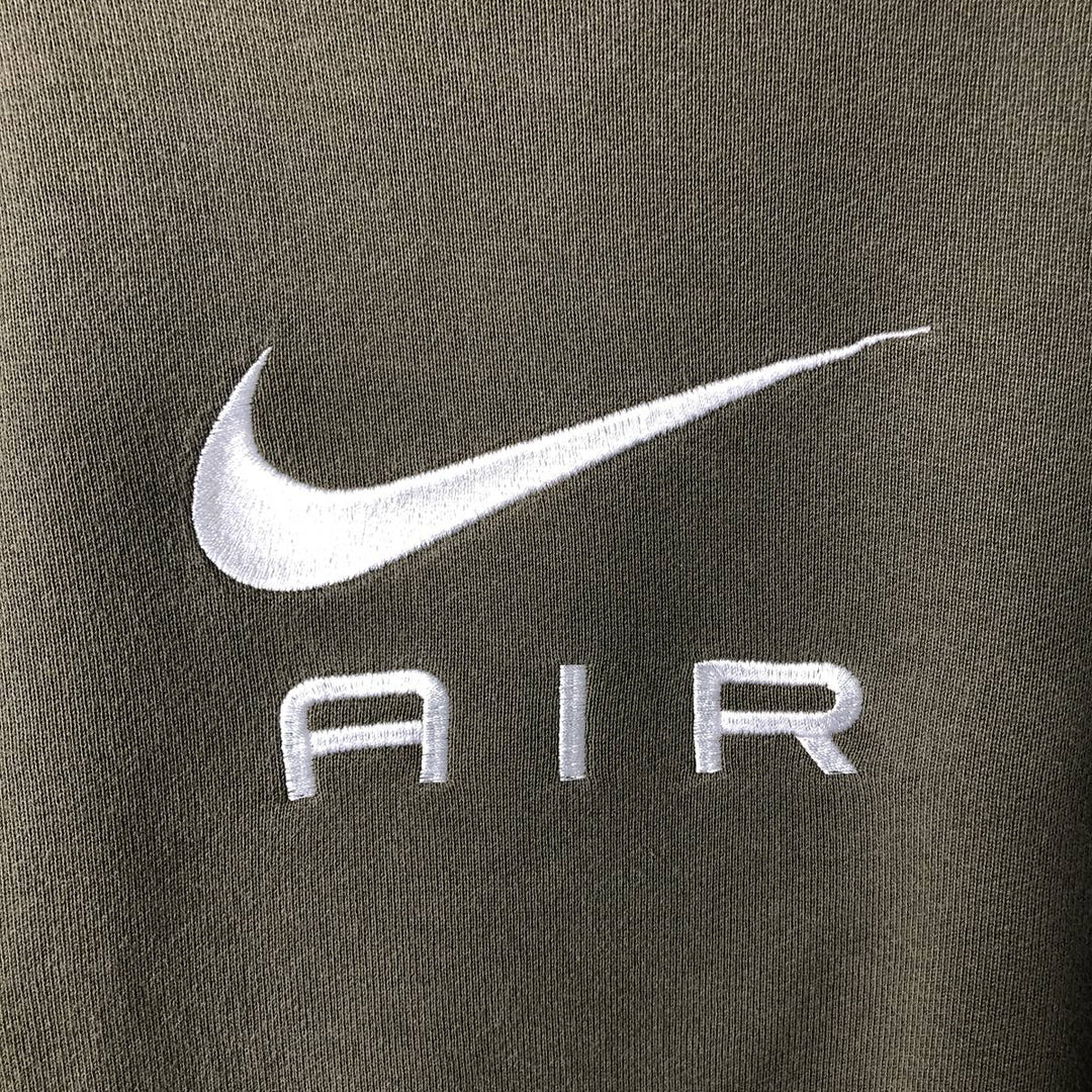 Nike One Point Logo Sweatshirt, Trainer, Men's M Size cotton green type Vintage Second Hand