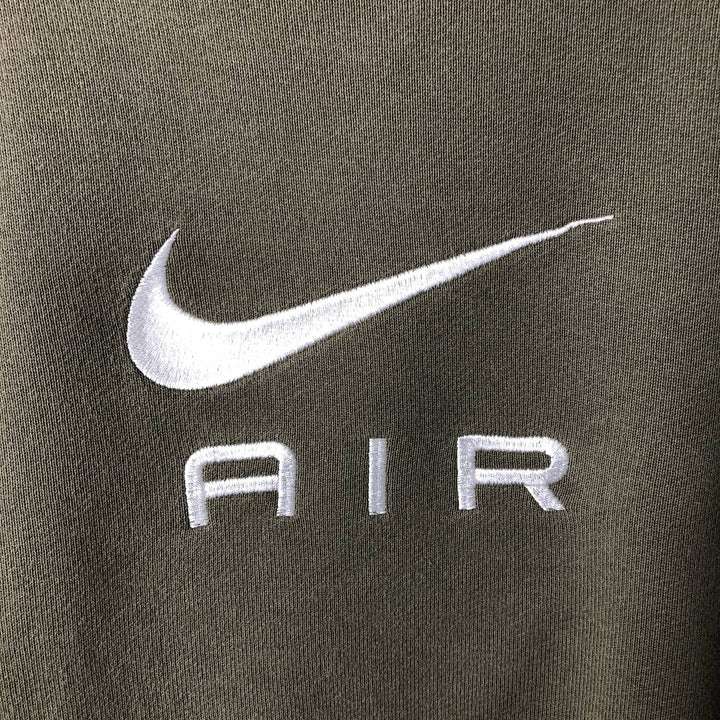 Nike One Point Logo Sweatshirt, Trainer, Men's M Size cotton green type Vintage Second Hand