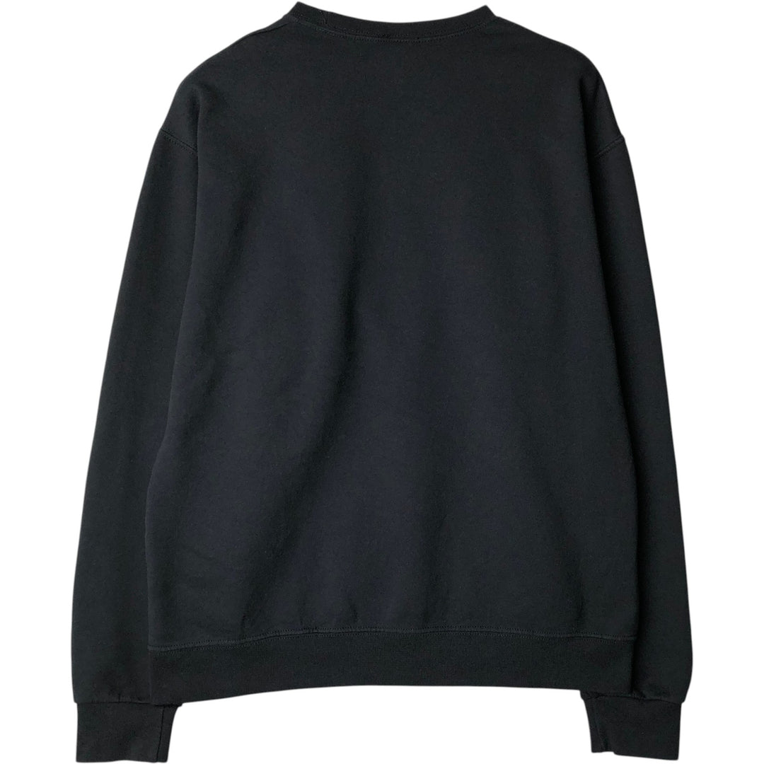 Thrasher THRASHER Printed Sweatshirt Trainer Men's M size cotton black type Vintage Second Hand
