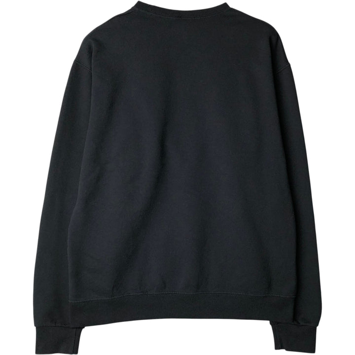 Thrasher THRASHER Printed Sweatshirt Trainer Men's M size cotton black type Vintage Second Hand