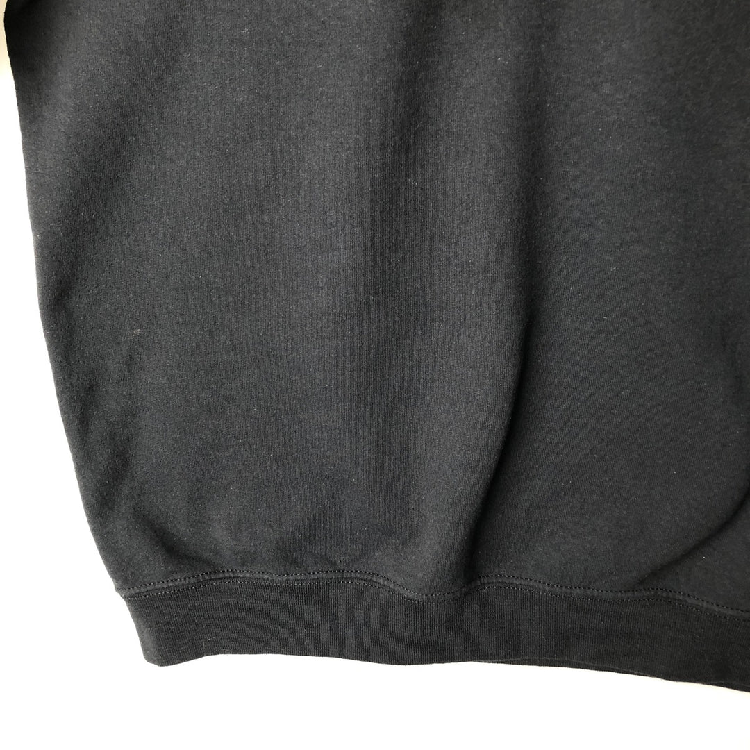 Thrasher THRASHER Printed Sweatshirt Trainer Men's M size cotton black type Vintage Second Hand