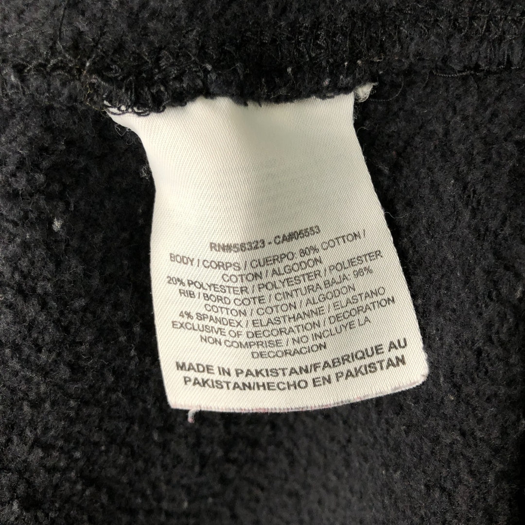 Nike One Point Logo Sweatshirt, Trainer, Men's M Size cotton black type Vintage Second Hand