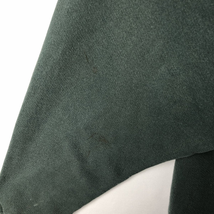 90s~00'S Nike One Point Logo Sweatshirt Trainer Made in USA Men's L Size Vintage cotton green type Vintage Second Hand