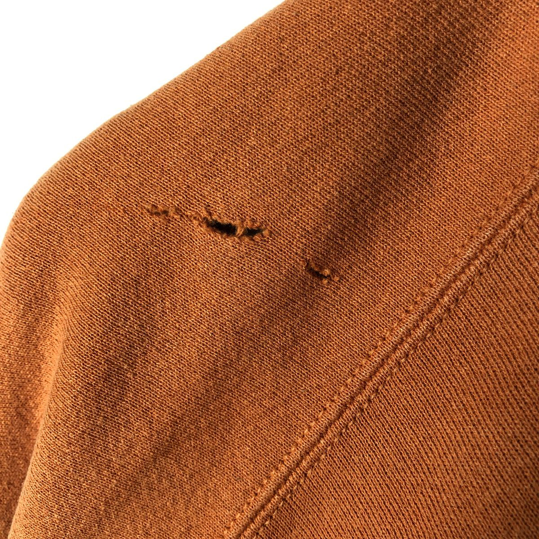 90s-00'S Nike One-Point Logo Sweatshirt, Made in USA, Men's XL equivalent, Vintage cotton orange type Vintage Second Hand