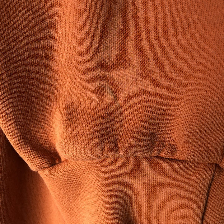 90s-00'S Nike One-Point Logo Sweatshirt, Made in USA, Men's XL equivalent, Vintage cotton orange type Vintage Second Hand
