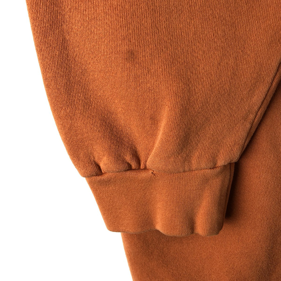 90s-00'S Nike One-Point Logo Sweatshirt, Made in USA, Men's XL equivalent, Vintage cotton orange type Vintage Second Hand