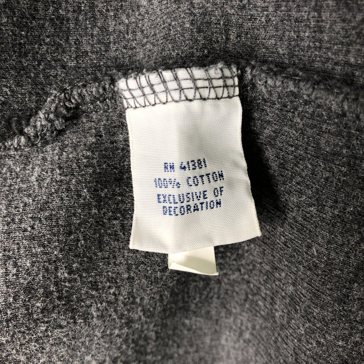 Ralph Lauren POLO RALPH LAUREN Rib-knit Half-Zip Sweatshirt, Men's Size XL (approx.) cotton gray type Vintage Second Hand