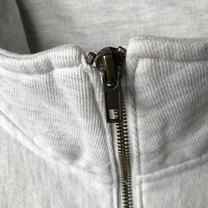 Champion Reverse Weave Half-Zip Sweatshirt, Men's Size L cotton gray type Vintage Second Hand
