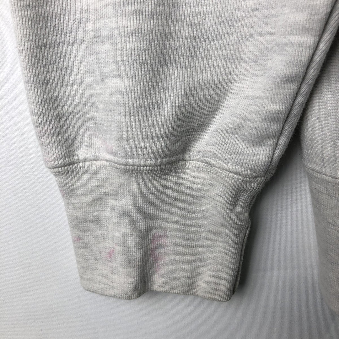 Champion Reverse Weave Half-Zip Sweatshirt, Men's Size L cotton gray type Vintage Second Hand