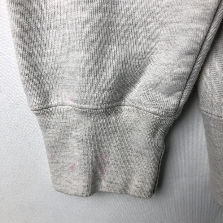 Champion Reverse Weave Half-Zip Sweatshirt, Men's Size L cotton gray type Vintage Second Hand