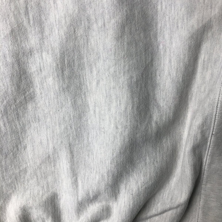 Champion Reverse Weave Half-Zip Sweatshirt, Men's Size L cotton gray type Vintage Second Hand