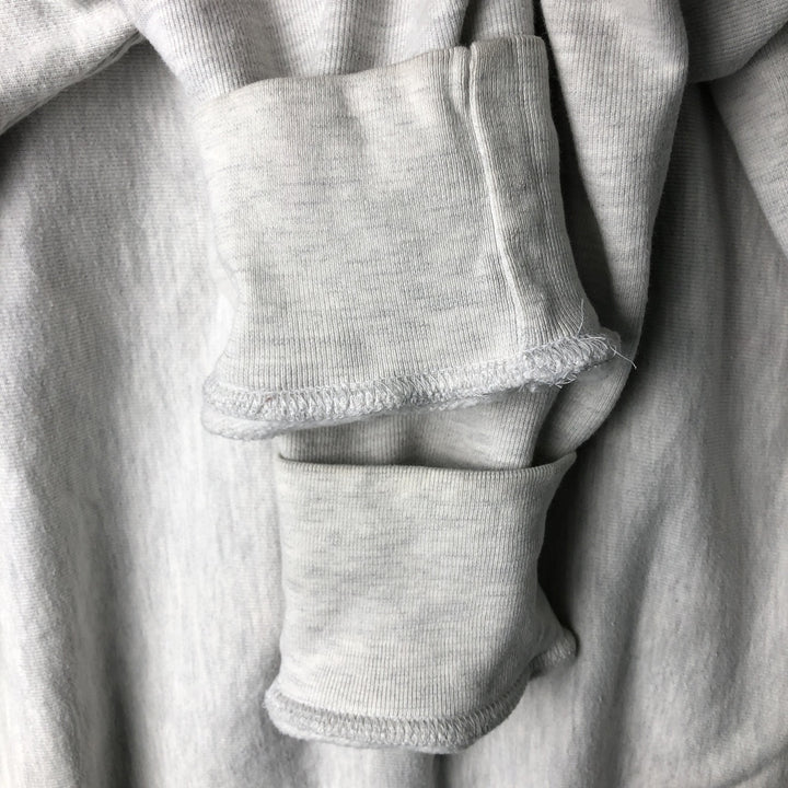 Champion Reverse Weave Half-Zip Sweatshirt, Men's Size L cotton gray type Vintage Second Hand