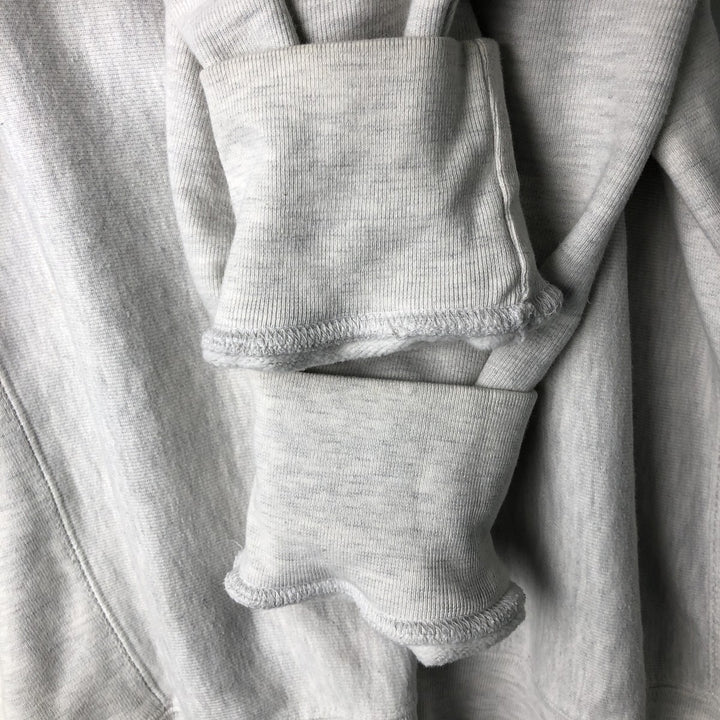 Champion Reverse Weave Half-Zip Sweatshirt, Men's Size L cotton gray type Vintage Second Hand