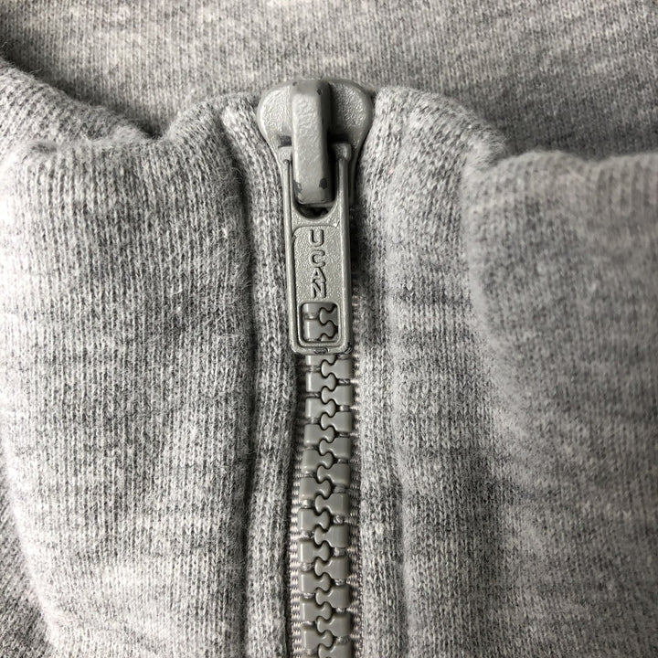 St. John's Bay Half-Zip Sweatshirt (Men's Size L) cotton gray type Vintage Second Hand
