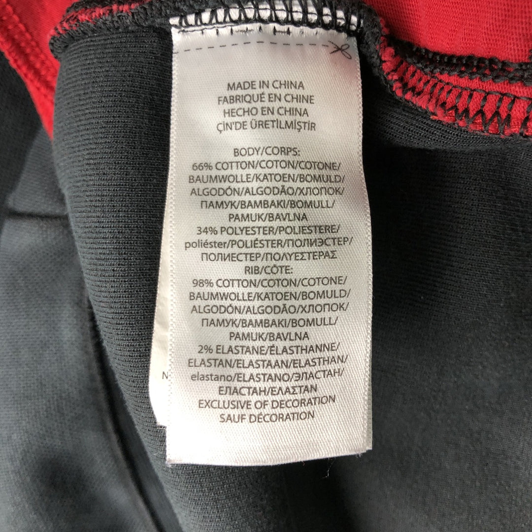Ralph Lauren pique half-zip sweatshirt, men's size L (approx.) cotton black type Vintage Second Hand