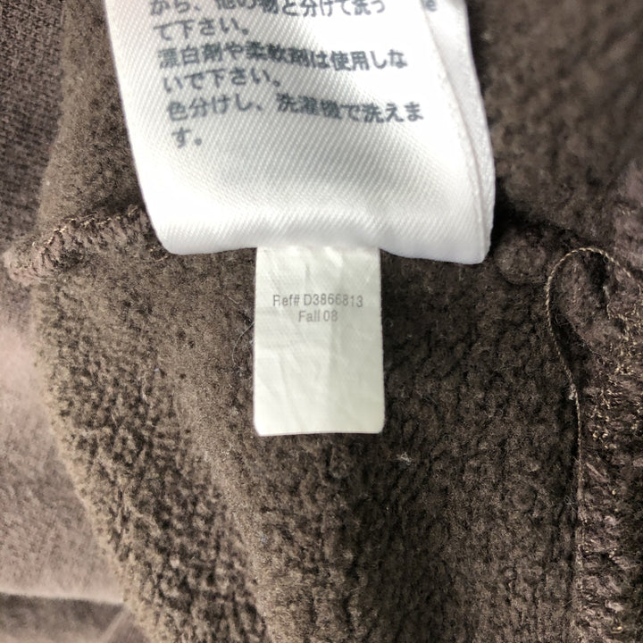 Eddie Bauer Half-Zip Sweatshirt (Men's Size L) cotton brown type Vintage Second Hand