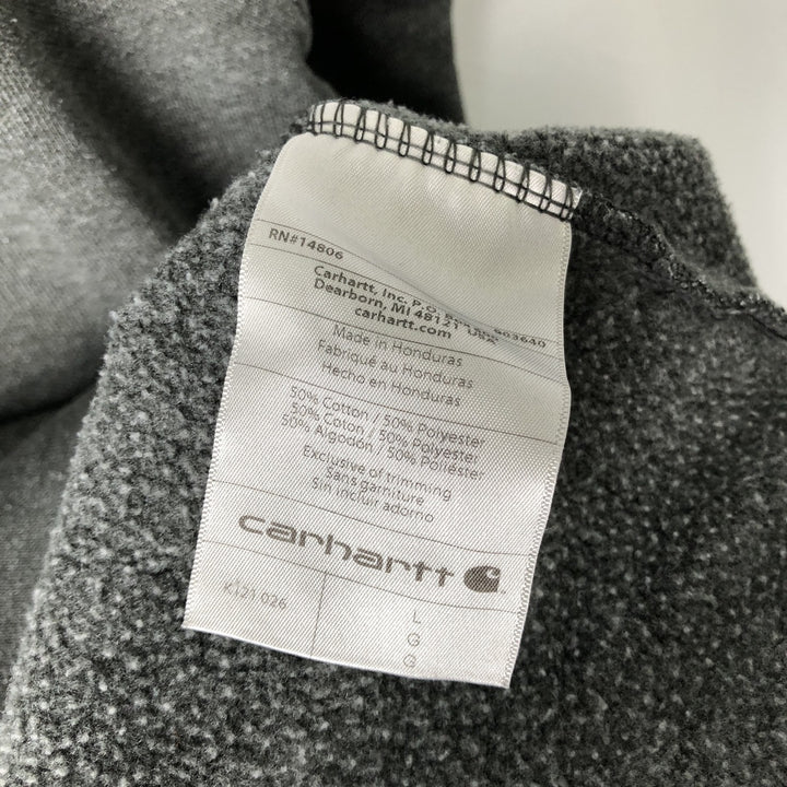 Carhartt Loose Fit Sweat Pullover Hoodie, Men's L size cotton gray type Vintage Second Hand