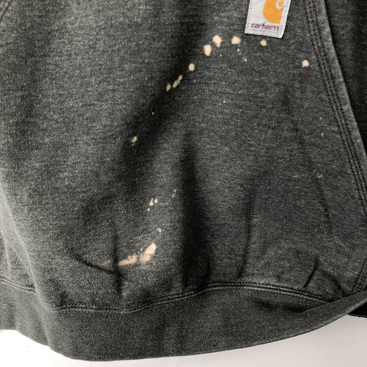 Carhartt Loose Fit Sweat Pullover Hoodie, Men's L size cotton gray type Vintage Second Hand