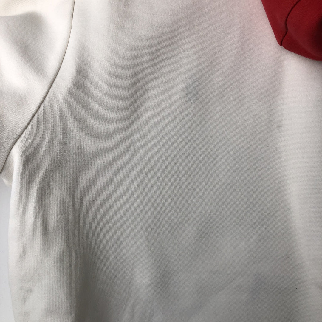 Ralph Lauren POLO RALPH LAUREN Tricolor Sweatshirt Pullover Hoodie, Men's Size M (approx.) unclear white type Vintage Second Hand