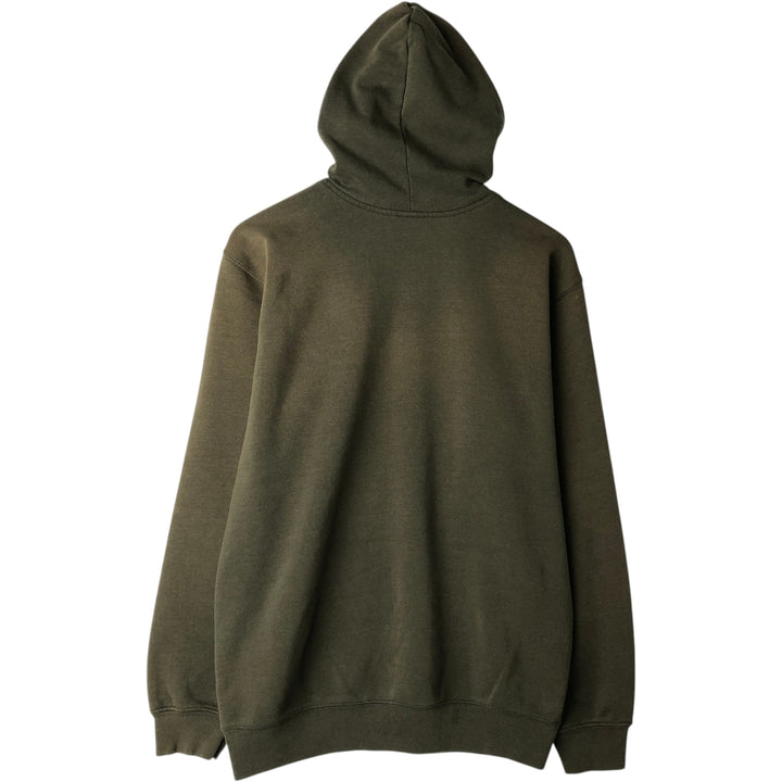 Carhartt Sweat Pullover Hoodie, Men's M Size unclear Khaki type sage green Vintage Second Hand