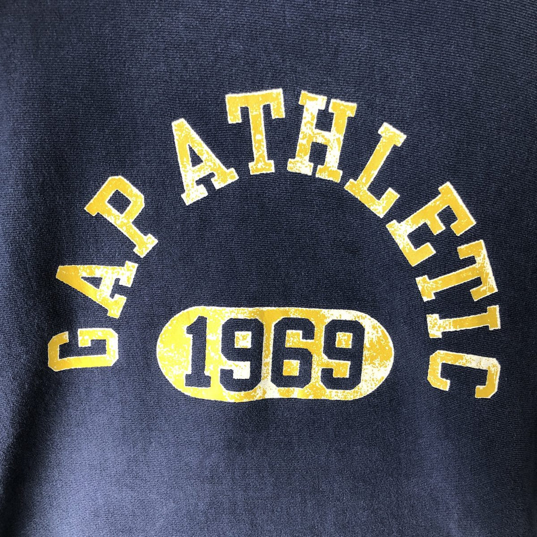 GAP Sweatshirt Pullover Hoodie, Men's XL cotton navy blue type Vintage Second Hand