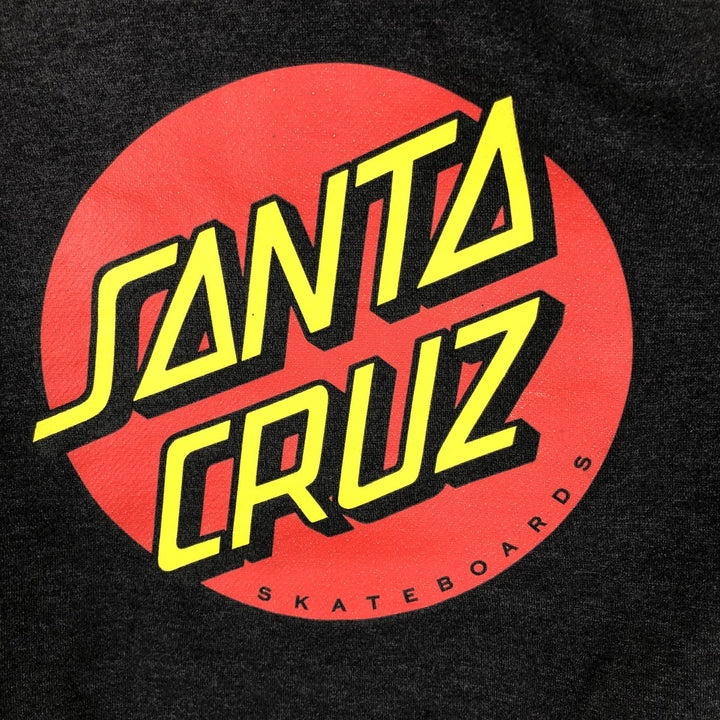 SANTA CRUZ Sweat Pullover Hoodie, Men's Size M cotton gray type Vintage Second Hand