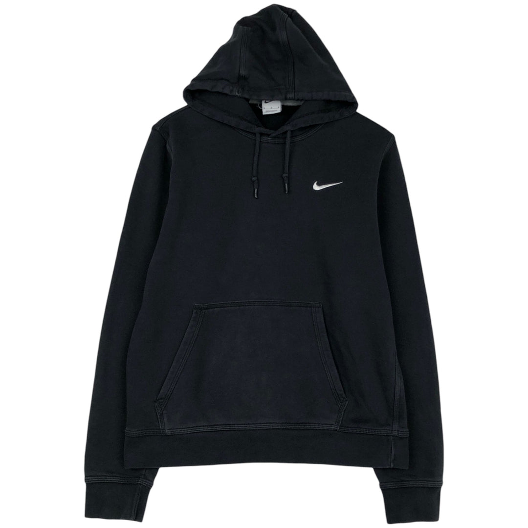 Nike Sweat Pullover Hoodie, Men's Size M cotton black type Vintage Second Hand