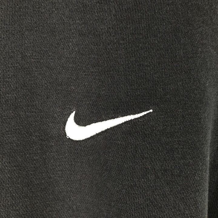 Nike Sweat Pullover Hoodie, Men's Size M cotton black type Vintage Second Hand