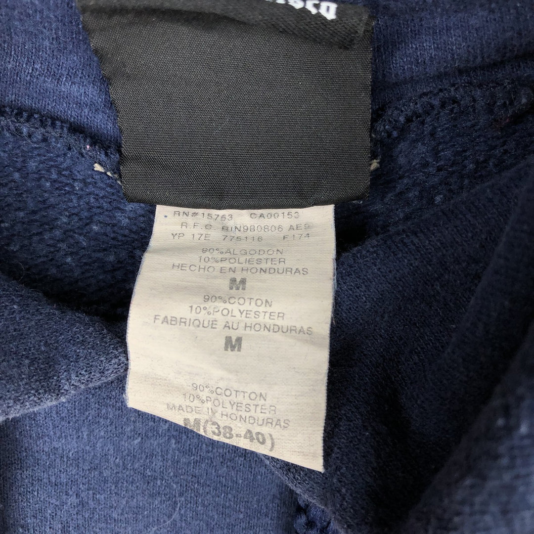 Thrasher Fire Pattern Pullover Hoodie, Men's Size M cotton navy blue type Vintage Second Hand