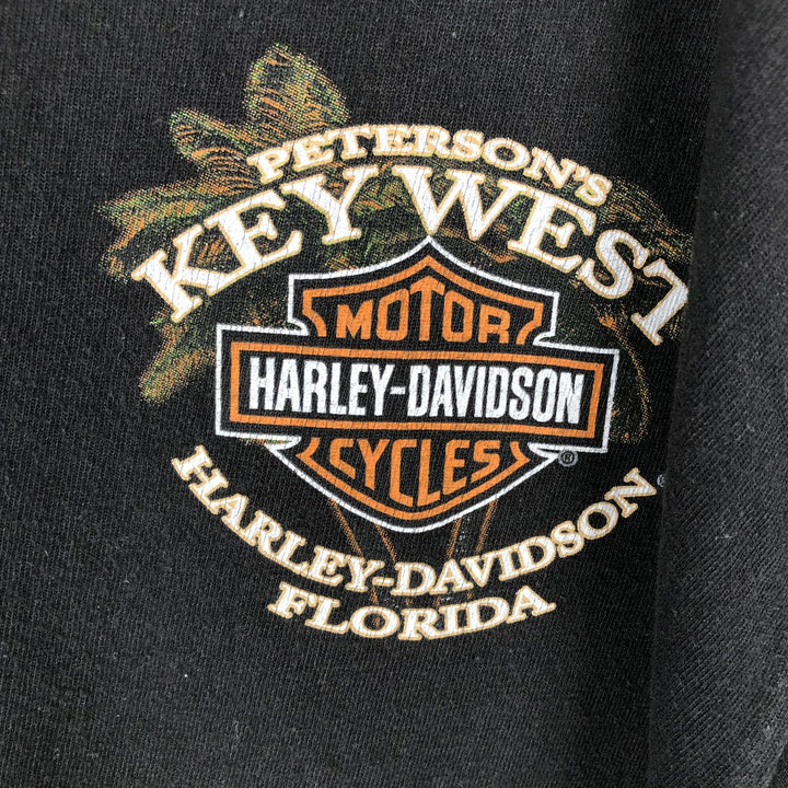 Harley-Davidson Motorcycle Bike T-shirt, Men's XL size cotton black type Vintage Second Hand