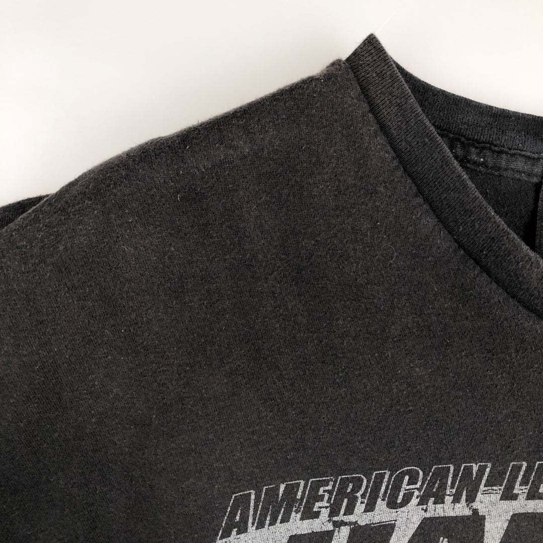 Harley-Davidson Motorcycle Bike T-shirt, Men's XL size cotton black type Vintage Second Hand
