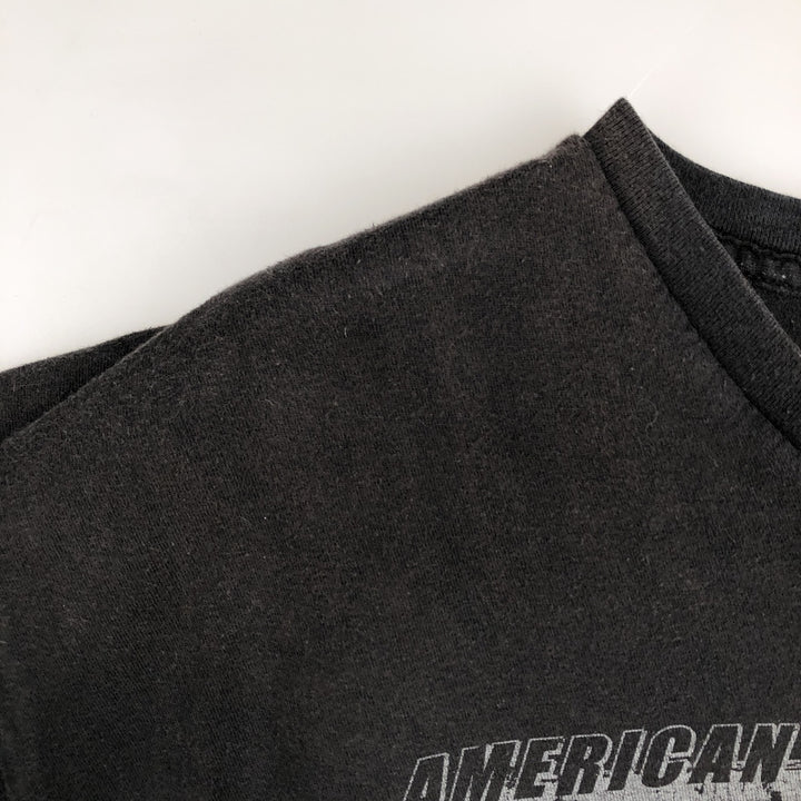 Harley-Davidson Motorcycle Bike T-shirt, Men's XL size cotton black type Vintage Second Hand